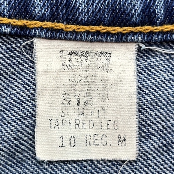 Vintage Levi’s 512 High Rise Size 10 Reg. M - Picture 8 of 16